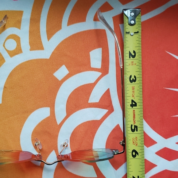 COPY - Double Dragonfly wing sunglasses: blue/purple - Picture 6 of 16